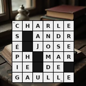 Hasło krzyżówkowe francuski polityk i teoretyk wojskowości w czasie ii wojny światowej stał na czele emigracyjnego rządu francji kontynuującego walkę z niemcami hitlerowskimi - charles andré joseph marie de gaulle – rozwiązanie, synonimy, podpowiedzi i definicje krzyżówkowe